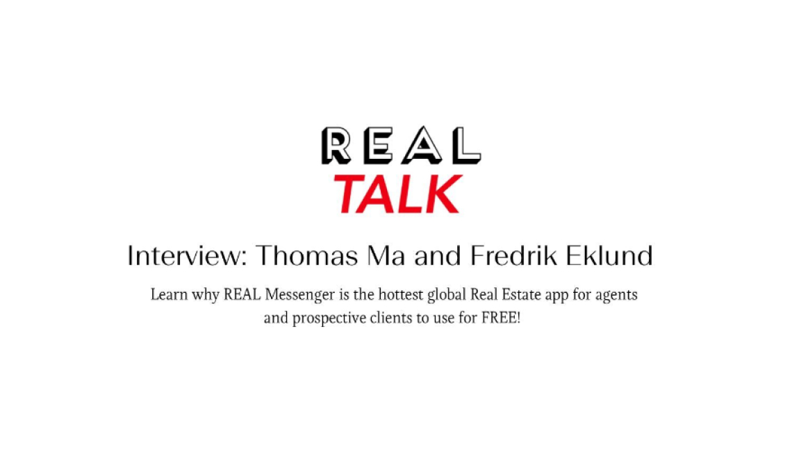 REAL TALK with Thomas Ma and Fredrik Eklund